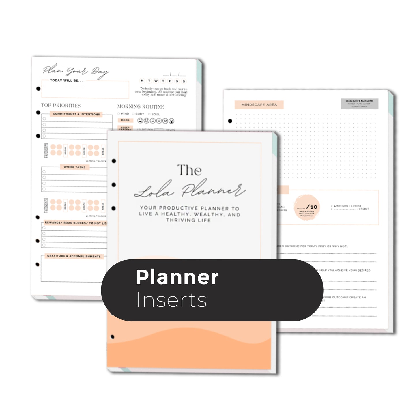 Lola planner inserts